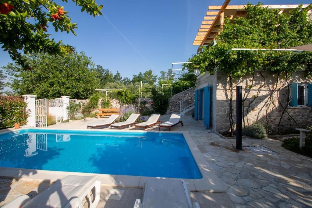 Stone House Kula Milica Villa Mala Cista Exterior foto
