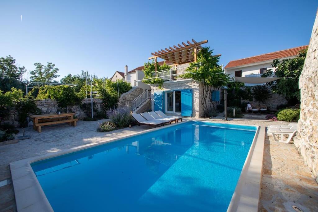 Stone House Kula Milica Villa Mala Cista Exterior foto